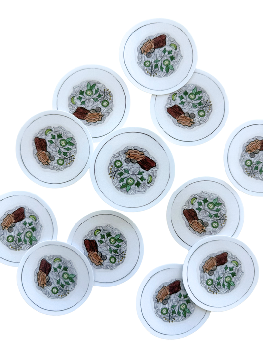 Pho Noodle Sticker