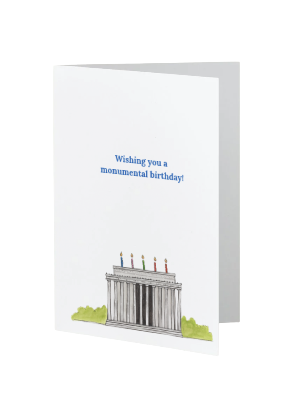 Birthday | Lincoln Memorial with Candles (Washington, D.C.)