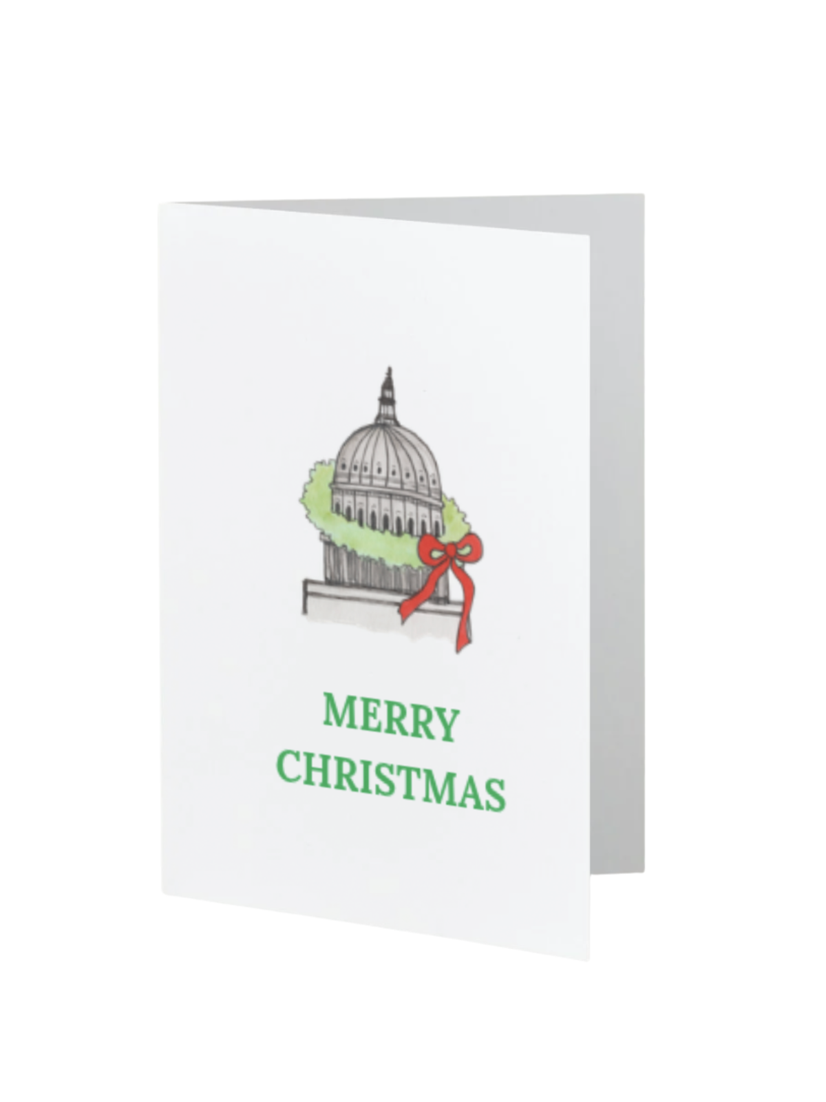 Christmas | Capitol Building Wrapped in a Wreath (Washington, D.C.)