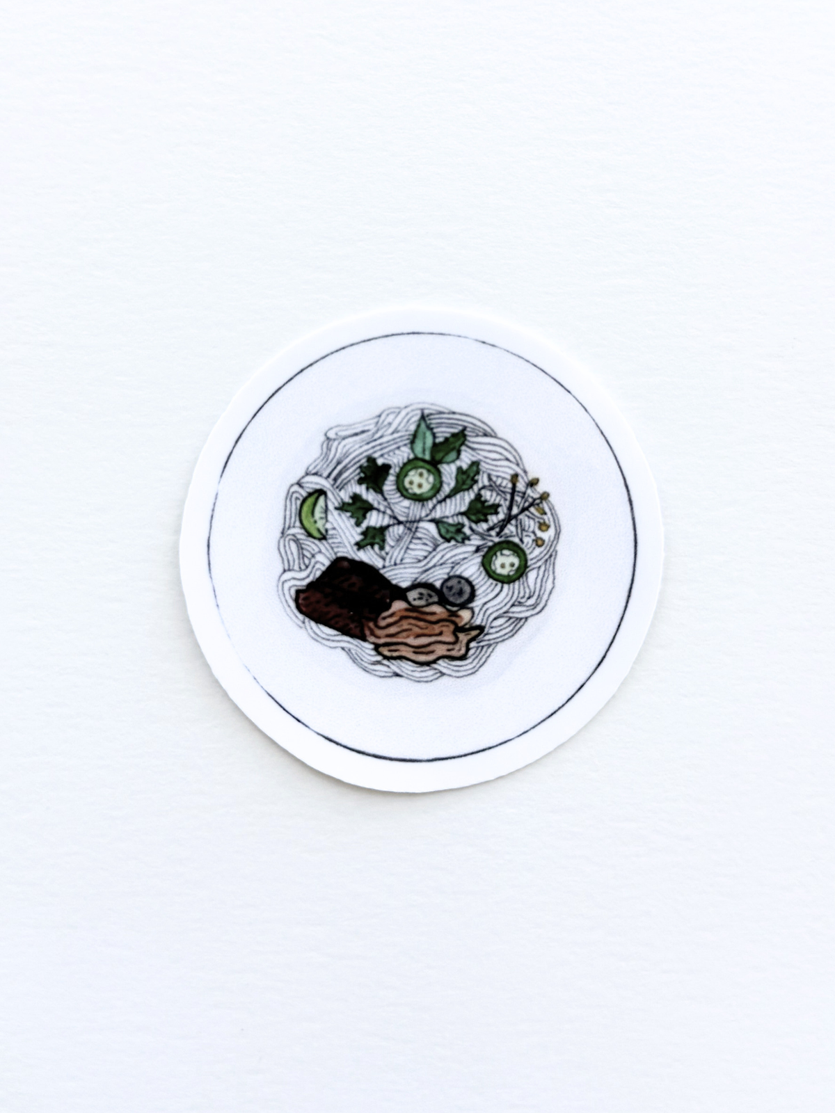 Pho Noodle Sticker