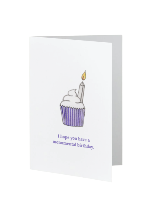 Birthday | Washington Monument Cupcake Candle (Washington, D.C.)