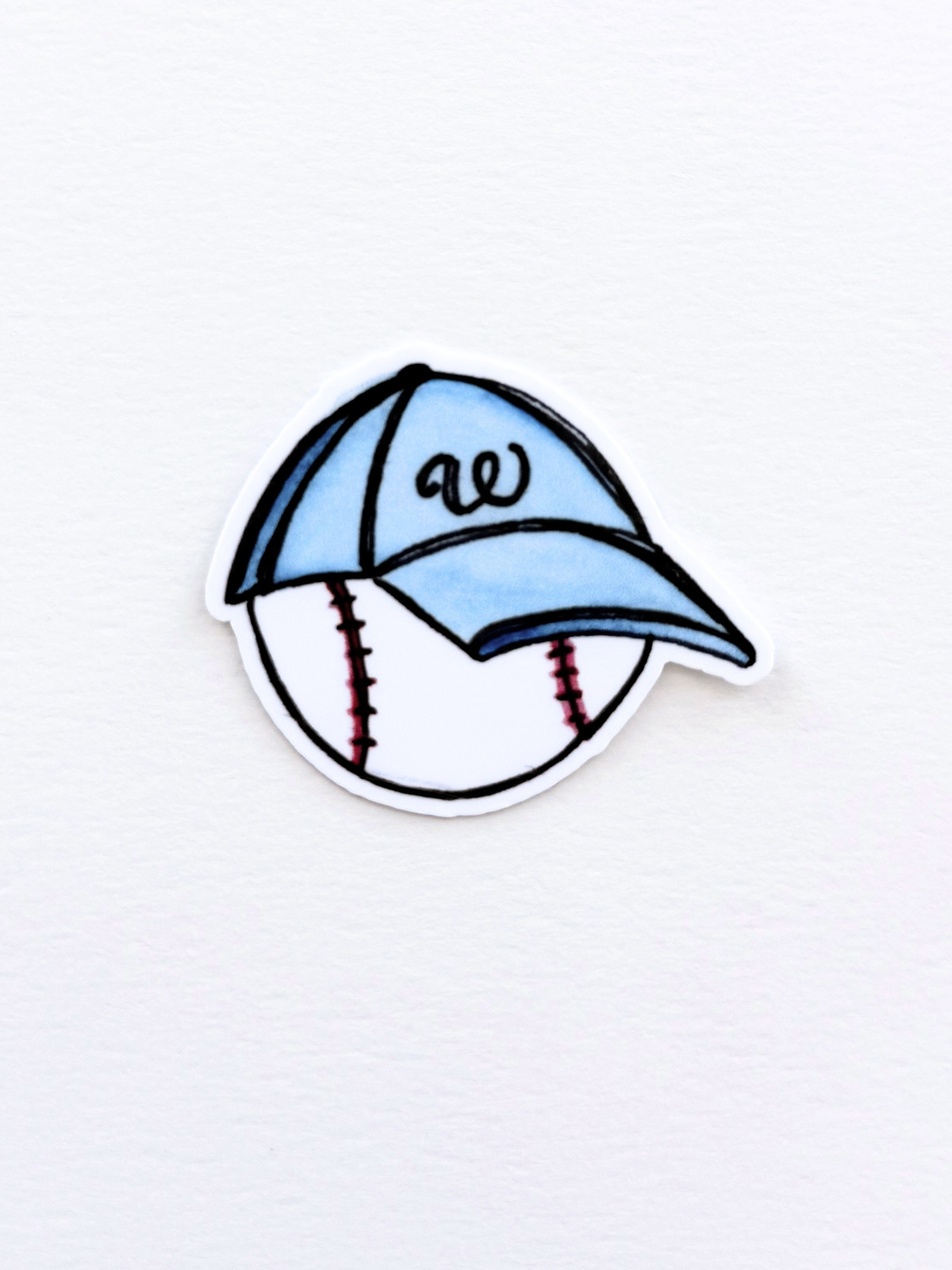 Washington Nationals Baseball Fan Sticker