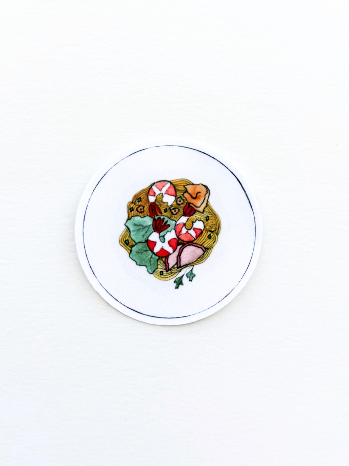 Wonton Noodle Sticker
